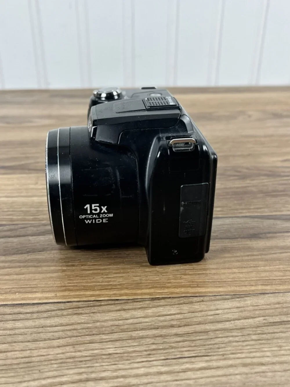 Nikon COOLPIX L110 12.1MP Digital Camera Black 15x Zoom AS-IS/PARTS ONLY